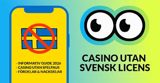Casinon utan Svensk Licens - Allt Du Behöver Veta